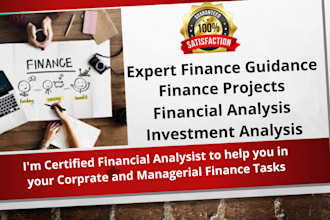 be tutor of corporate finance and managerial finance