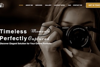 create squarespace photography website wedding website with online bookings