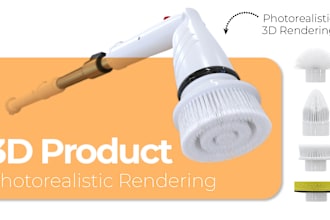 do photorealistic 3d product rendering