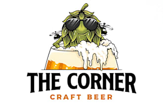 make a wonderful bar nightclub pub logo and any graphics design