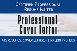 write professional cover letters for career changes and job applications