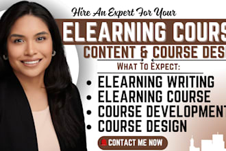 do elearning course content course development course design elearning writing
