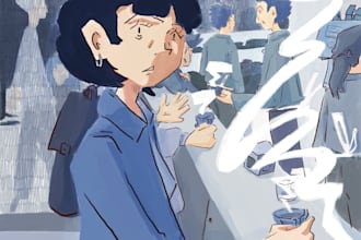 do short graphic novels in my style