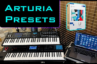 recreate synth and keyboard sounds for arturia vsts