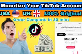 create new UK, USA, germany, tiktok creativity program beta
