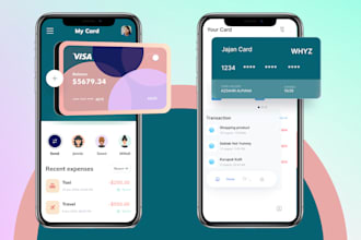 create a mobile payment app, wallet app, like paypal, apple pay, venmo
