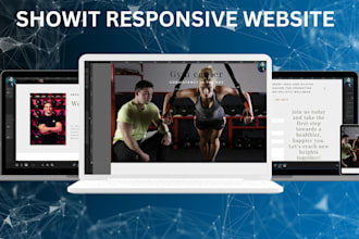 design every showit page with new canvases, template redesign