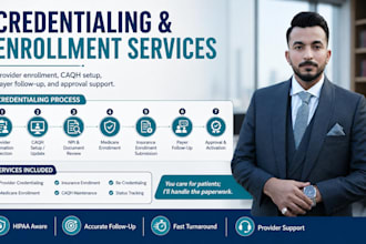 do rcm medical billing credentialing services