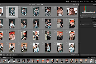 cull, edit and batch process your event or wedding photos