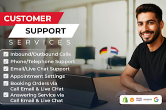 provide inbound call support and telephone answering service