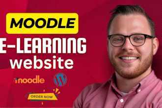 build wordpress lms website, moodle customize, learndash, buddyboss, masterstudy