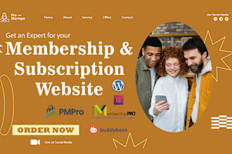 paid membership pro, membership website, subscription website, ultimate members