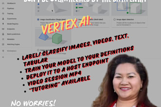 train image, video model in vertex ai