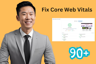 fix core web vitals for the wordpress website