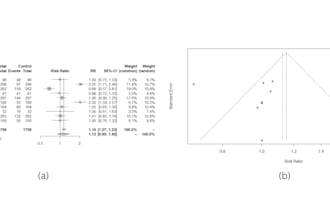 conduct professional systematic reviews and meta analysis