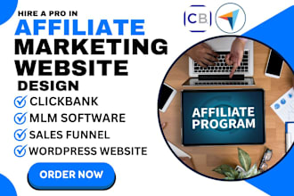 design affiliate marketing passive income cpm software mlm ppc clickbank website