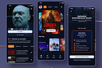 create ott platform iptv live streaming app mobile app using flutter firebase