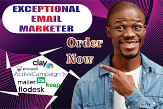do activecampaign, brevo, mailerlite, flodesk, kit, clay com, keap campaign