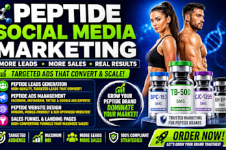 do peptide social media marketing for peptide leads peptide ads peptide website