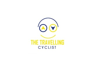 design smart cycle travel monogram logo