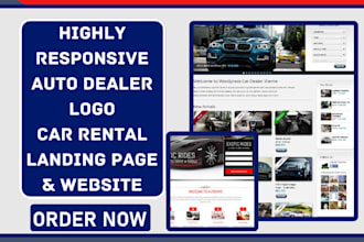 design car dealer logo car rental auto dealer vehicle sales car sales website