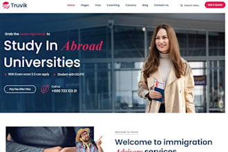 design a responsive immigration website lawyer attorney website