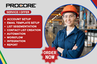 setup procore gohighlevel capsule hubspot pipeline salesforce construction CRM