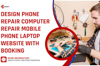 design highly responsive mobile repair computer repair phone repair website