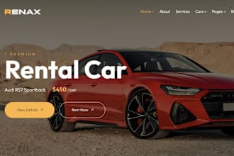 design car rental website taxi booking website rental website car rental booking
