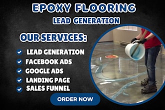 generate epoxy flooring leads epoxy flooring landing page epoxy website
