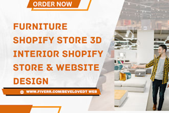 design furniture dropshipping website home decor interior decor shopify store