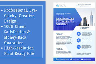 do custom flyers and social media graphics for businesses