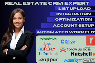 follow up boss nutshell reireply liondesk pipedrive realvolve zillow agent CRM