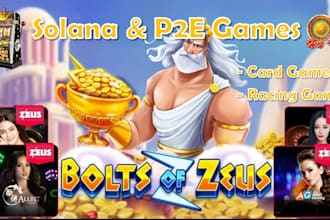 build the p2e game on solana, polygon, bsc, ethereum mainnet