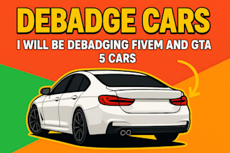 be debadging fivem and gta 5 cars