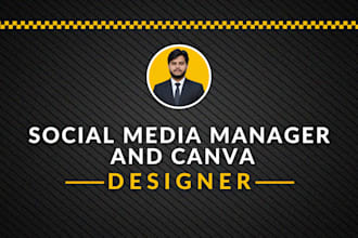 social media manager and canva designer