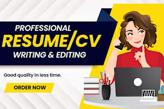 write edit and redesign your resume as expert CV maker