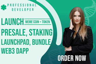 make web3 dapp, launchpad, pump fun, ico, gmx, bridge, solana, base, tron, sui