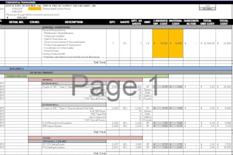 do drywall takeoff and cost estimate