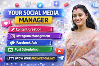 manage your social media, create content and grow your brand