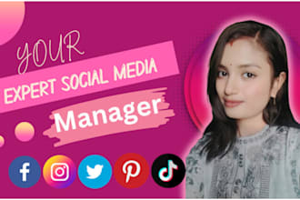 be your dedicated social media manager