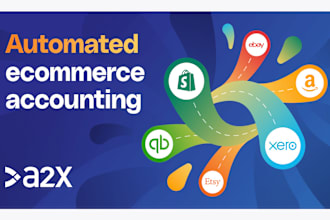 do amazon bookkeeping and shopify bookkeeping with a2x