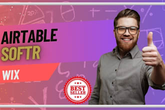 build airtable database, wix ecommerce, wix studio, softr, xano, wix redesign