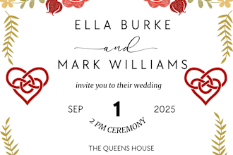 design an event invitation for you