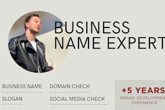 create unique business and brand names