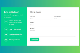 create or fix custom contact form and wordpress contact form 7 issues