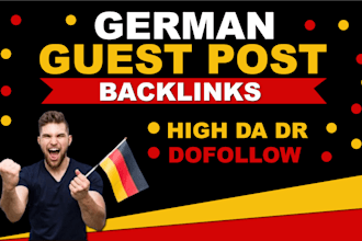 make pure high traffic german guest post websites