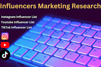 do best instagram, youtube, tiktok influencers list for according niche