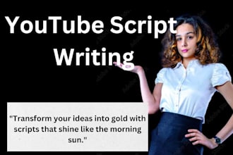 research and write explanatory youtube scripts for videos,documentaries,podcasts