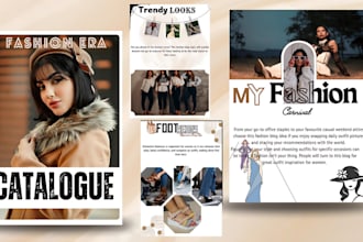 do magazine layout, product and company catalog, newsletter,booklet,catalogue